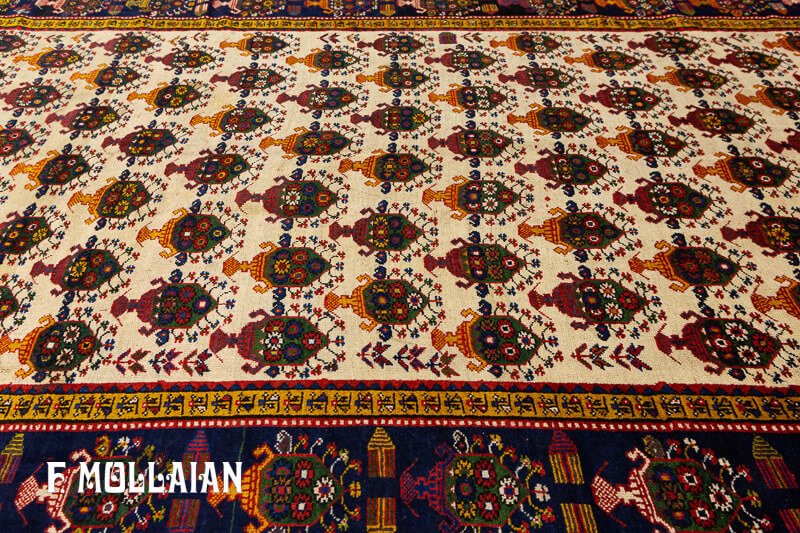 LoriI Antique Gallery Size Carpet  n°:12116569